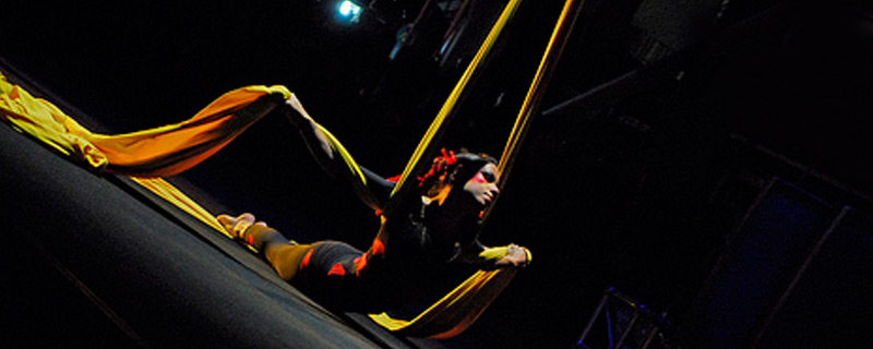 Laura in performance of Gravity and Other Myths