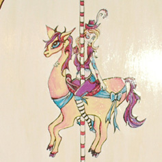 Beautiful and beastly, the artworks showcased in the Gallery of Oddities recall the fakes and freaks of old time circus sideshows. 